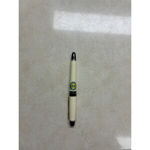 Retro 51 Script Fountain Pen Empty Casing Ivory Black Chrome Vintage Style
